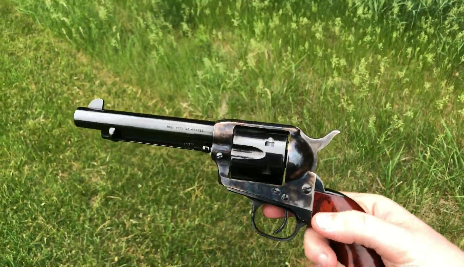 柯尔特m1873射击演示