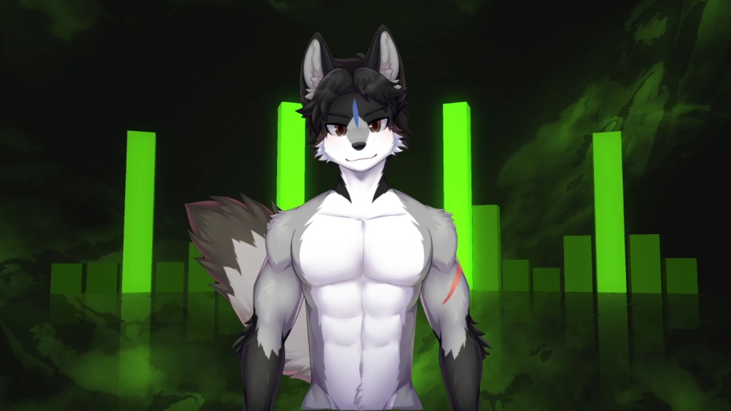 【兽人l2d展示】坏狼狼live2d