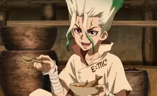 Скачать видео: 【4月】Ｄｒ．ＳＴＯＮＥ 石纪元 (第三季) 01