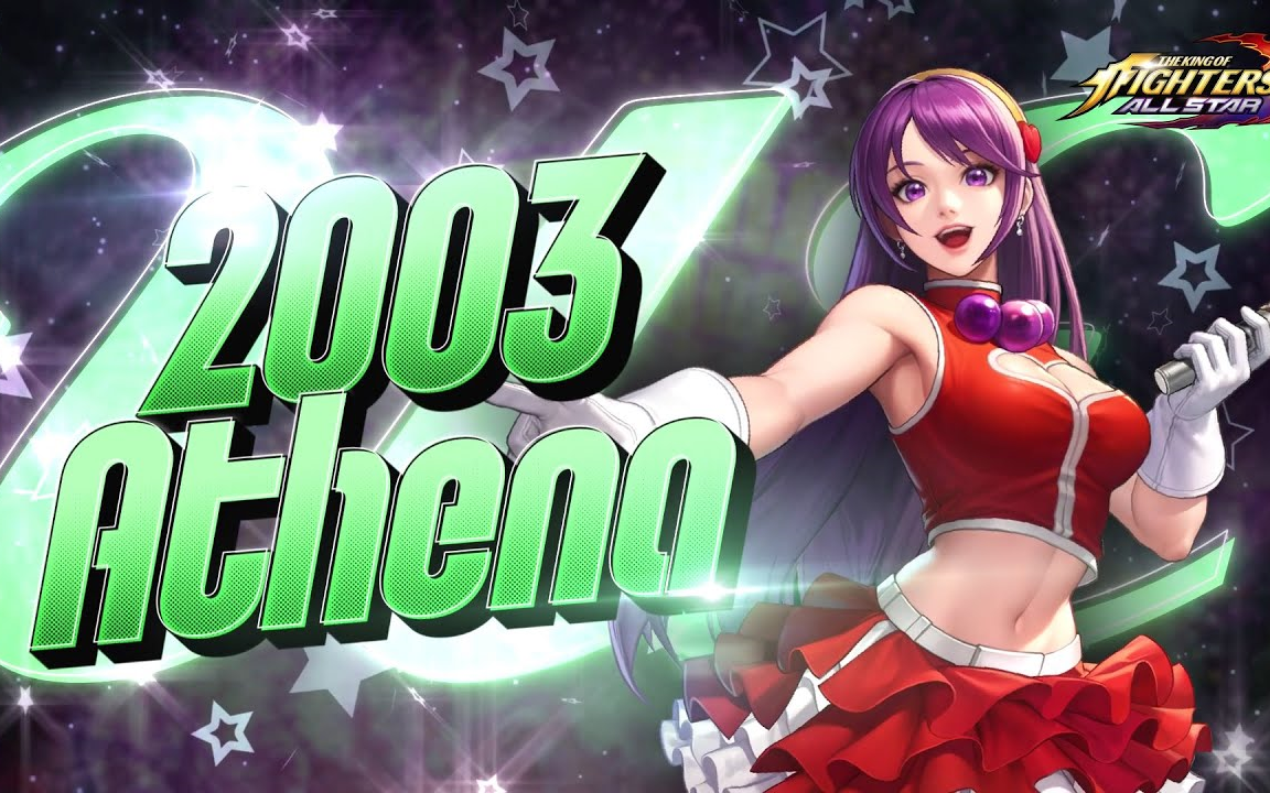 【kofas】拳皇全明星 ue角色(03麻宫雅典娜&11二阶堂红丸)介绍!