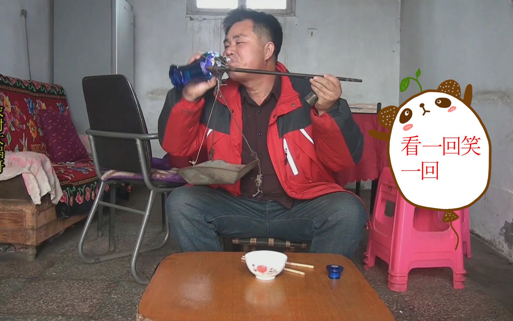 农村大锅哥,今天吃这个美味喝酒,包您看一回笑一回