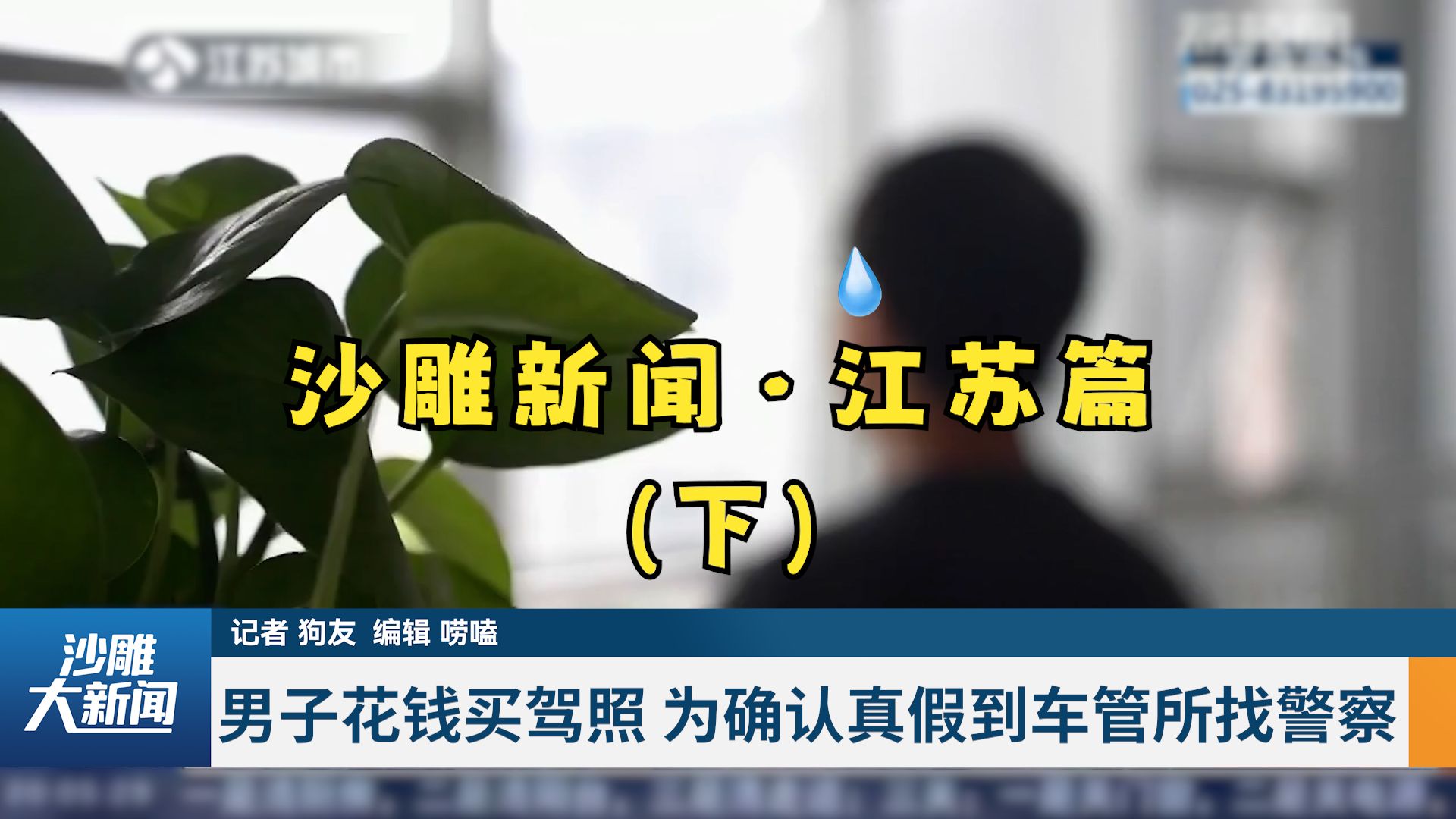 还有高手？江苏的沙雕新闻竞争的真激烈啊！