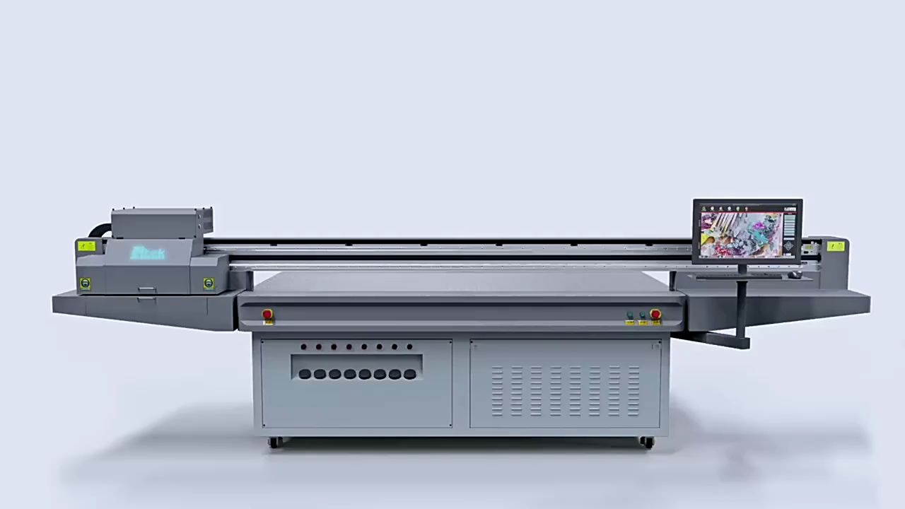 理光g6uv打印机 高落差uv彩绘机 晶瓷画uv平板打印机