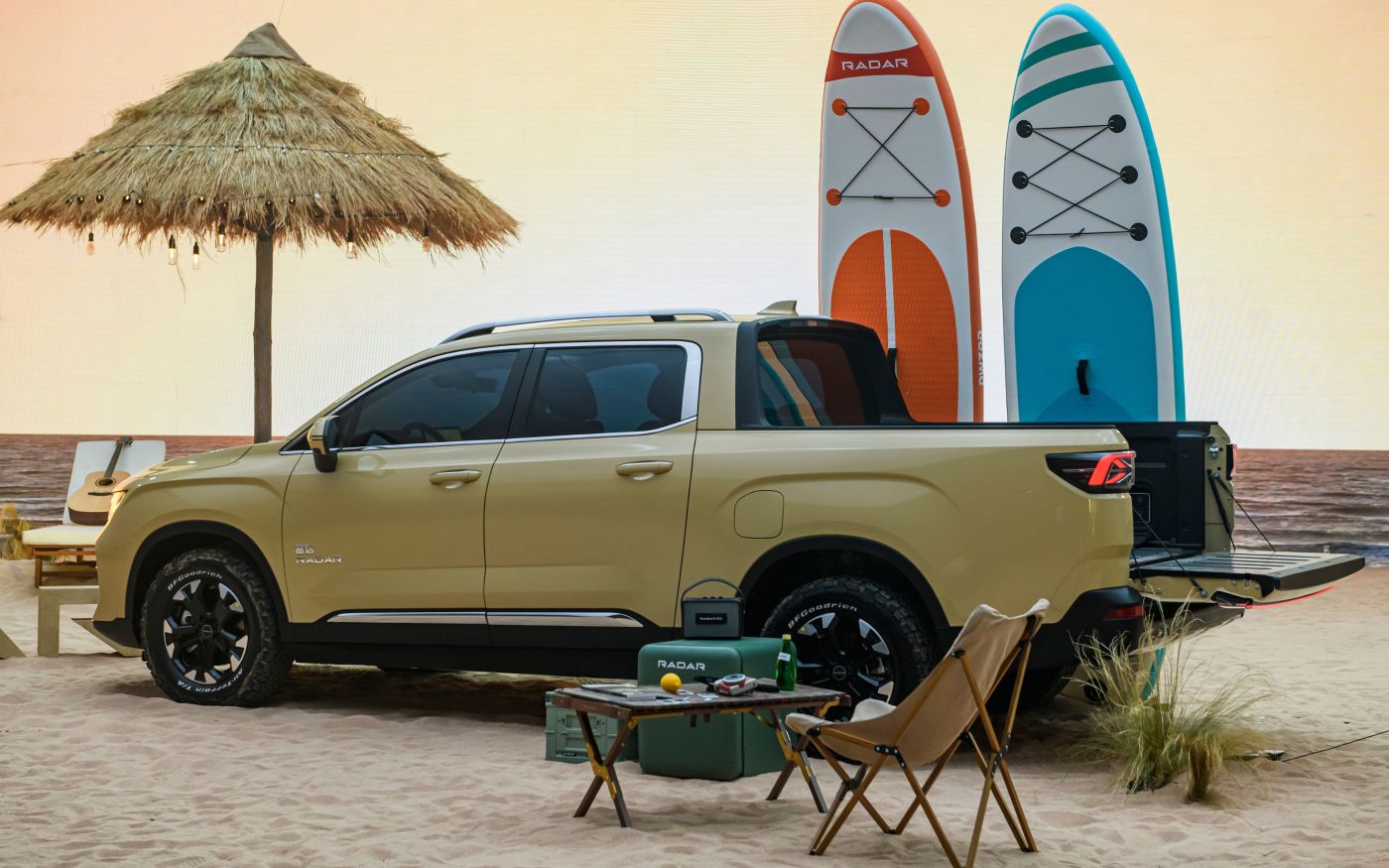 车长5260mm轴距3120mm!吉利电动皮卡来了,预售18万起续航610km