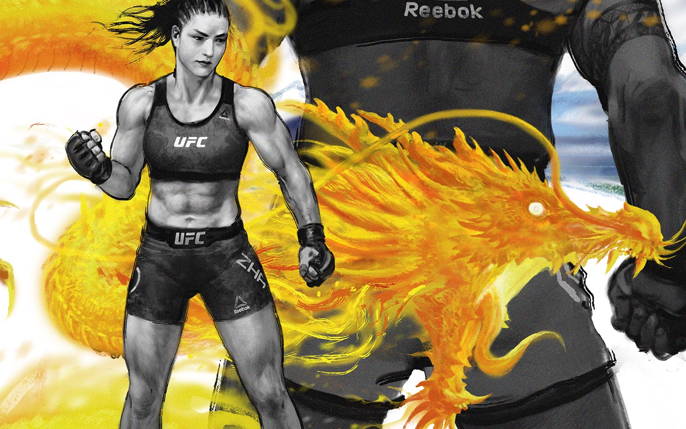 亚洲首位ufc冠军"小胖"—张伟丽努力备战首次卫冕战_哔哩哔哩 (゜-゜)