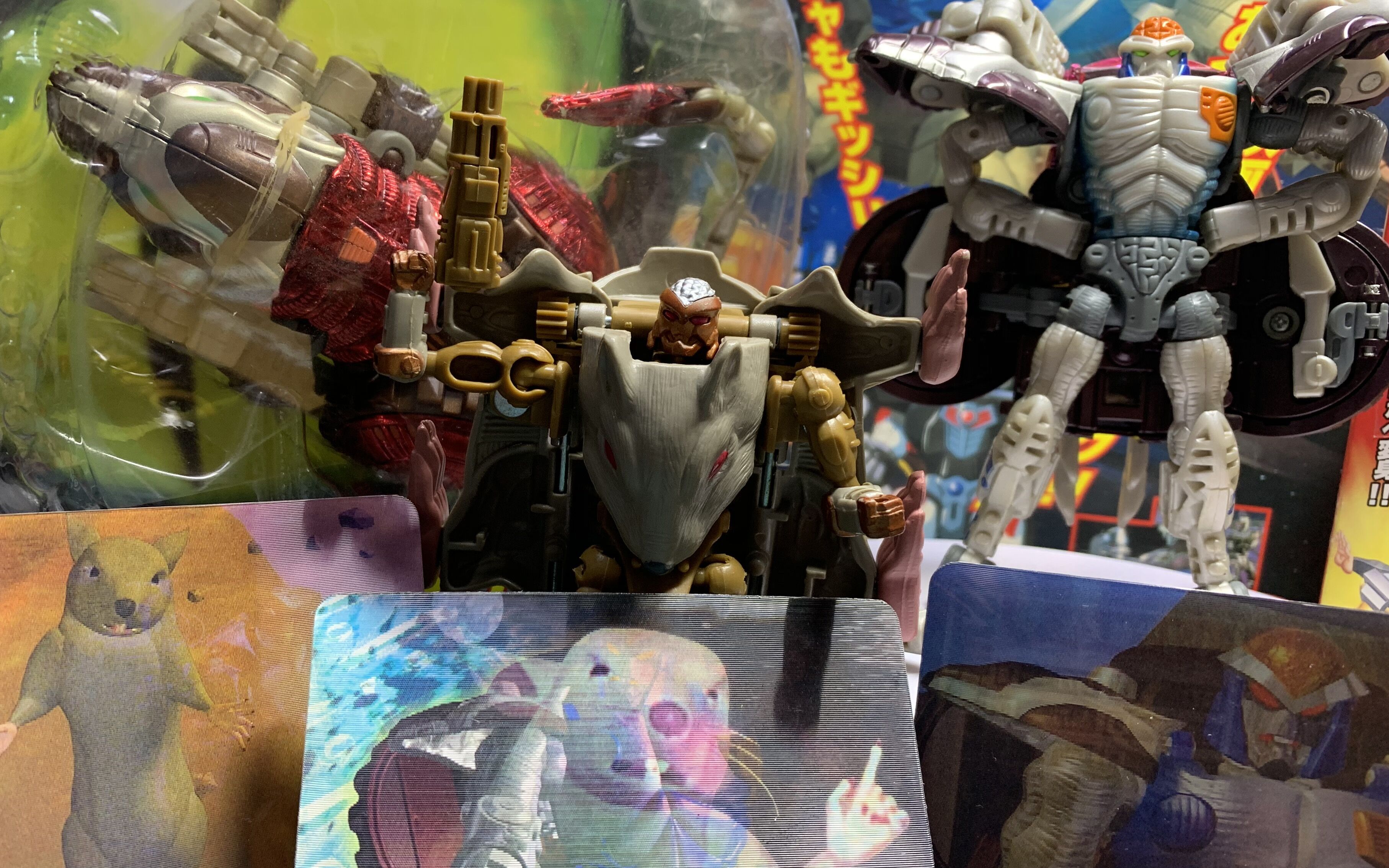 【幽灵説模型】超能勇士 bw老鼠 世纪初 金属变体