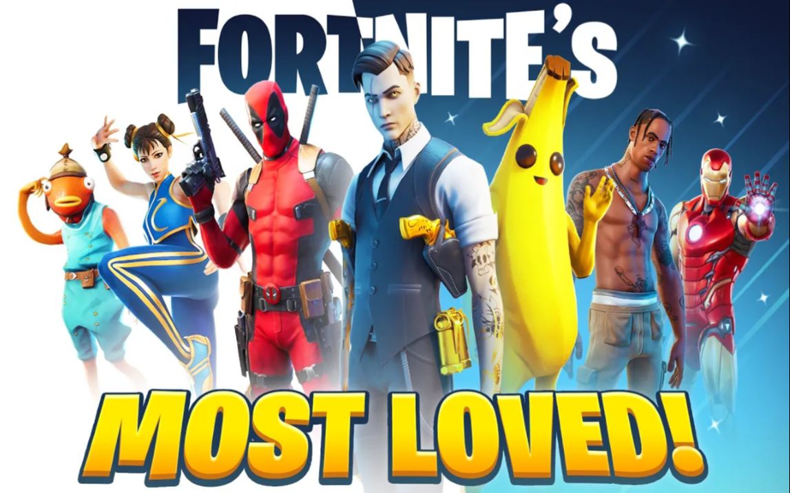 【Fortnite】堡垒之夜外网十五个最受欢迎皮肤排名!(15 MOST LOVED Fortnite Skins)哔哩哔哩bilibili堡垒之夜