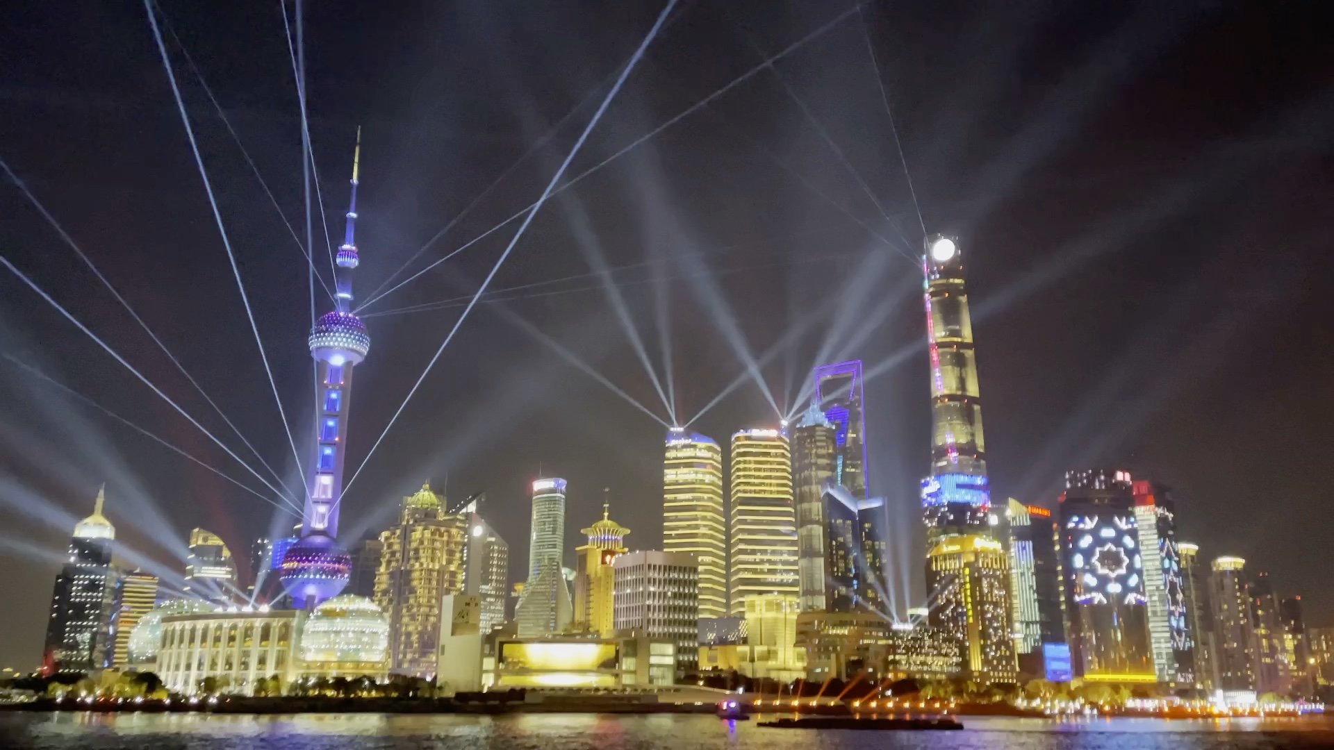 2021元旦外滩灯光秀_哔哩哔哩_bilibili