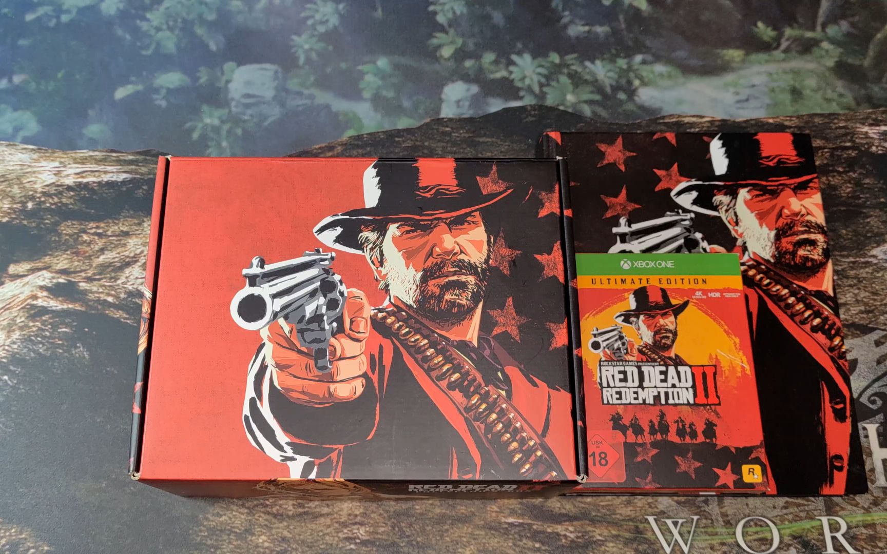 [图]【大表哥2】荒野大镖客：救赎2 典藏版 终极版 开箱 铁盒 Red Dead Redemption 2 : Collector's Box 内容介绍 游戏典藏版