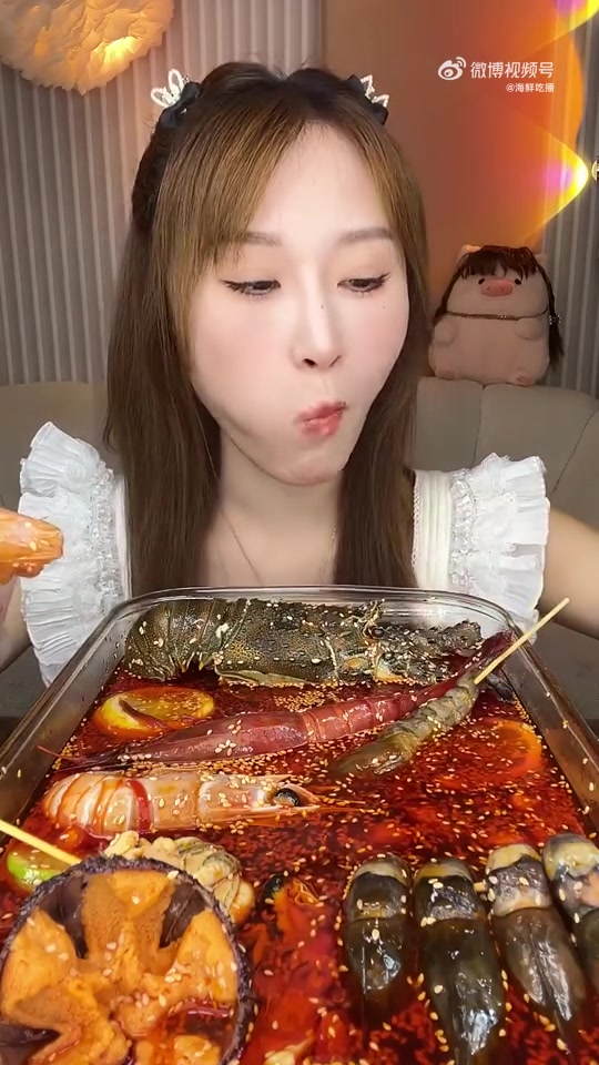 七个柚子 生腌海鲜 啥都有#我的美食日记