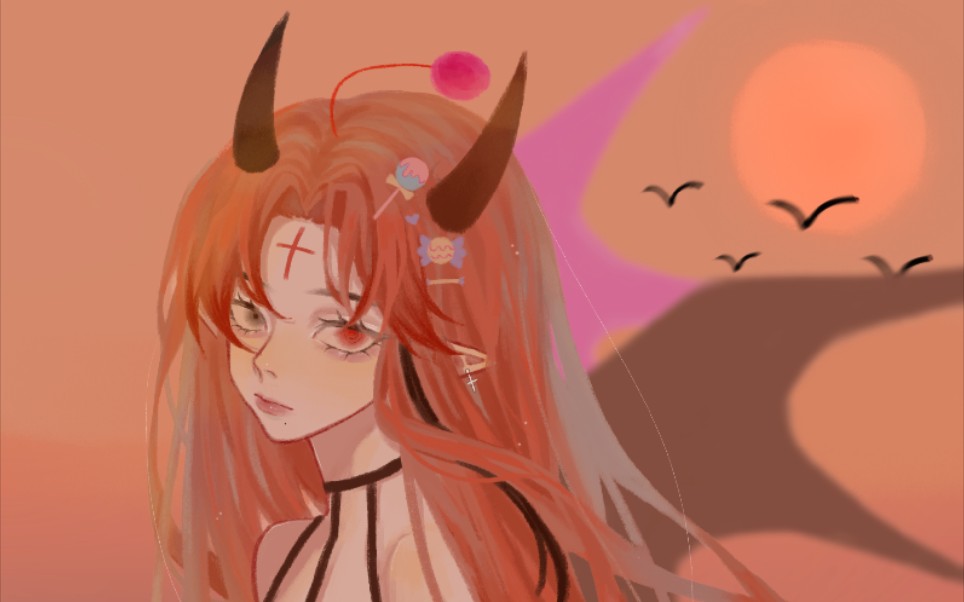 【指绘】糖果恶魔