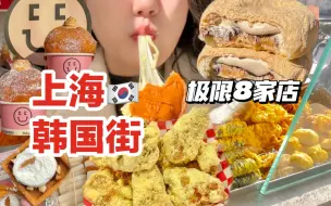 Download Video: 韩国街胡吃海喝的一天！黄豆包奶酪炸鸡十元饼统统进我肚子里来！