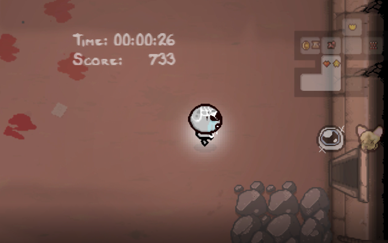 以撒的结合忏悔里lost受虐流程