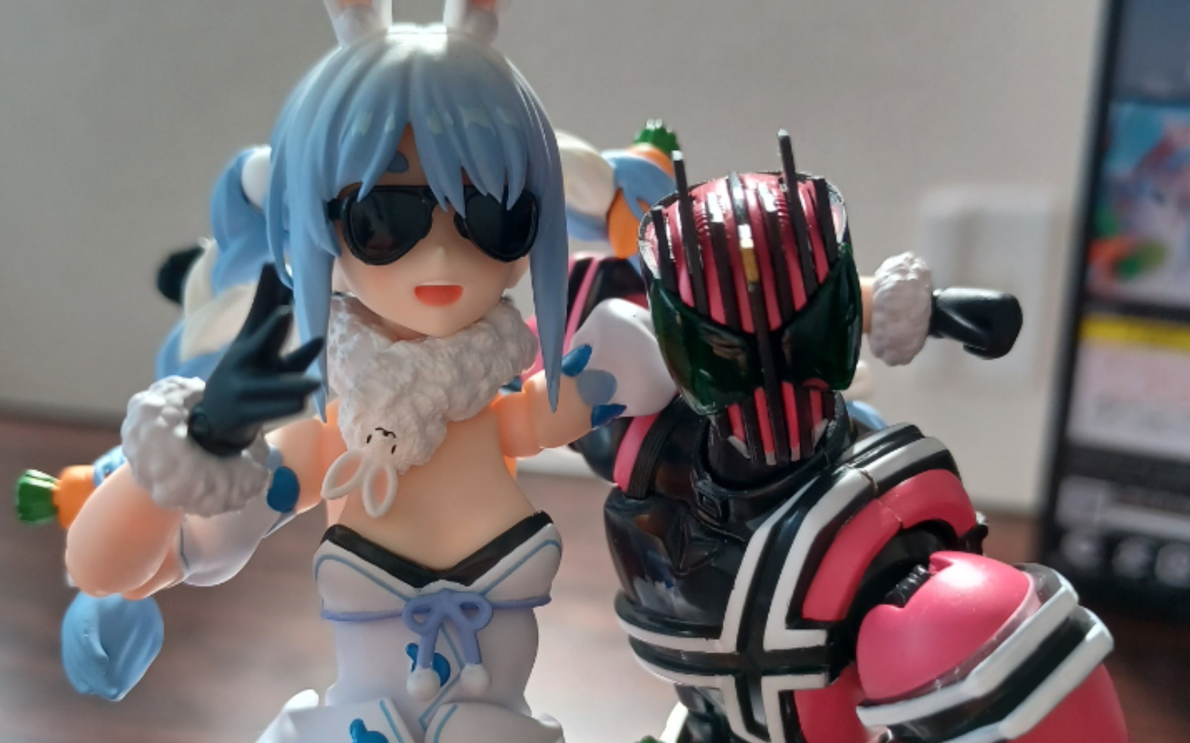 开箱peko兔头figma简单开盒屑兔道堂堂连载