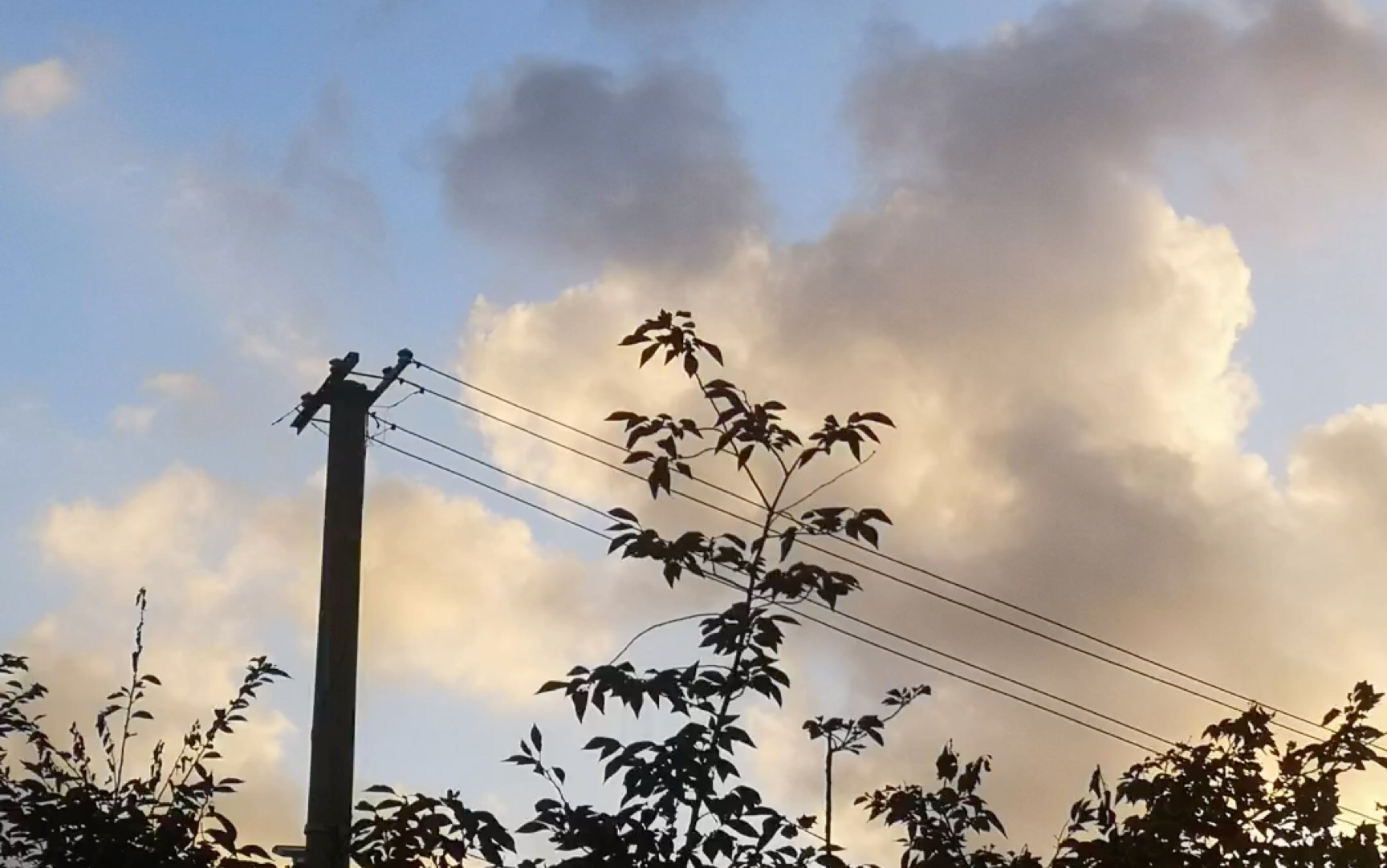 八月的治愈系云朵