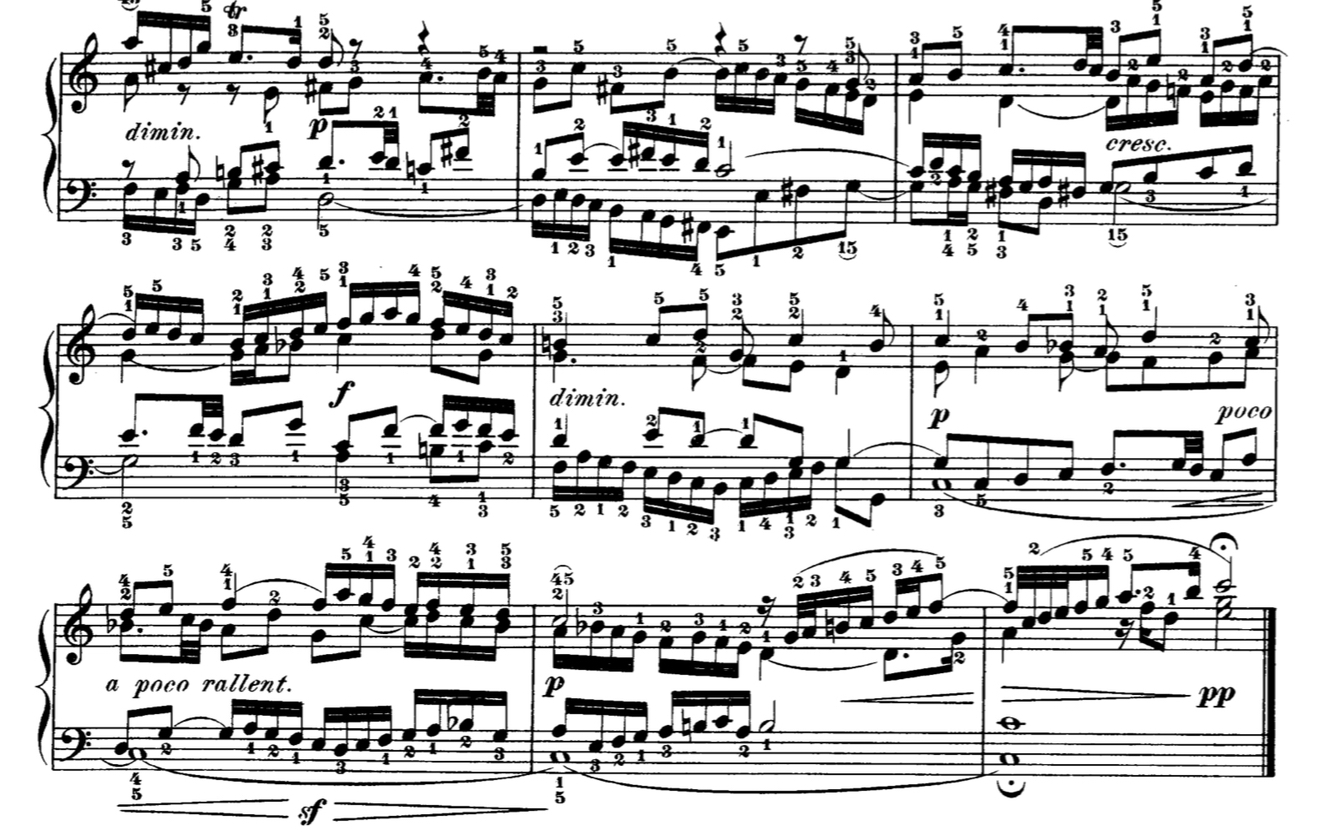 4.24 巴赫 c大调赋格 bwv 846