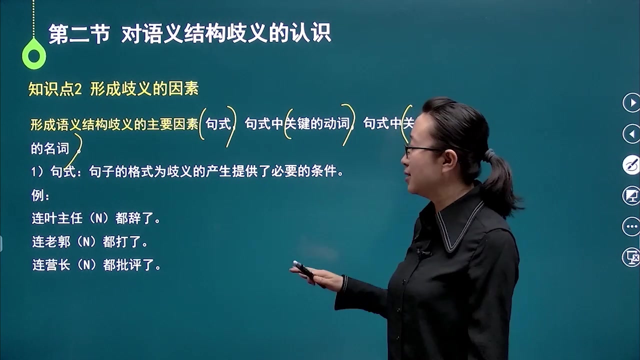 【自考】现代汉语言语法研究10.2.1对语义结构歧义的认识哔哩哔哩bilibili