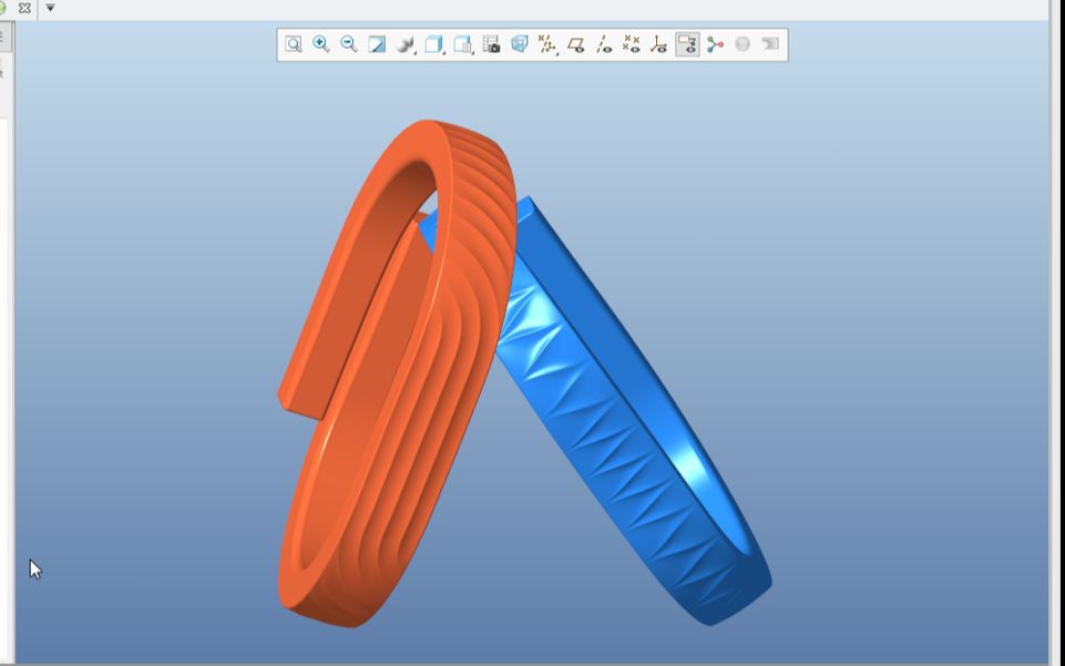creo 高颜值智能手环曲面造型 三维建模 proe视频哔哩哔哩bilibili