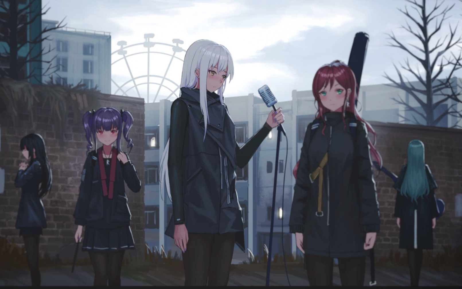 roselia闪光的苍蓝蔷薇