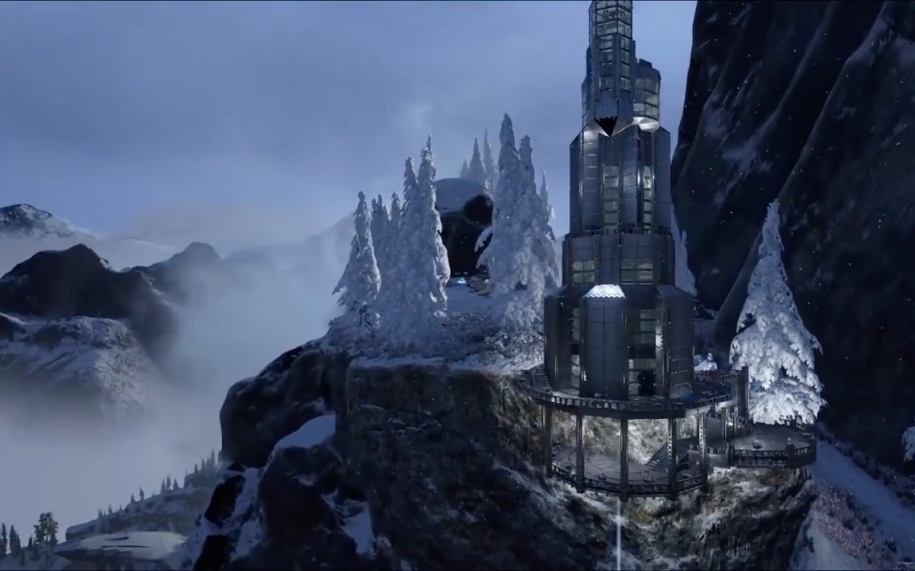 【方舟神迹】泰克悬崖碉堡建造  #1