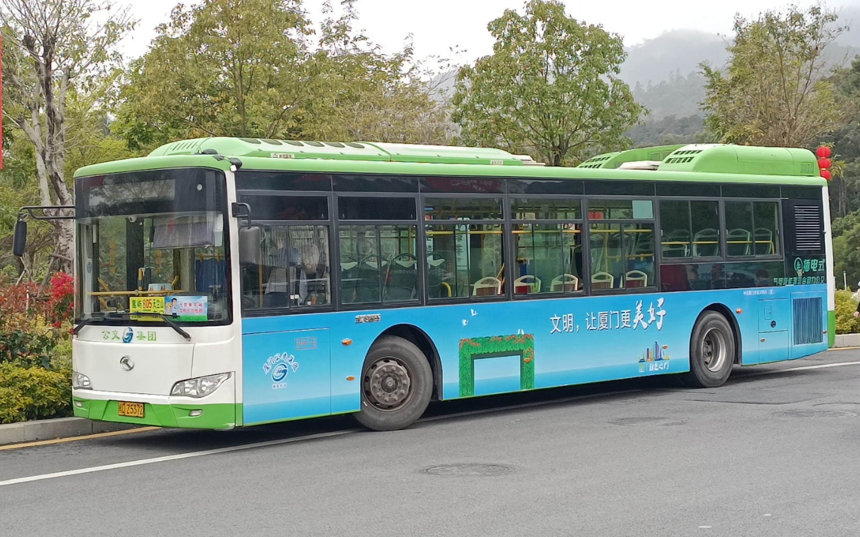 【pov-11】厦门公交805路 天竺山东门→嵩屿公交场_哔哩哔哩_bilibili