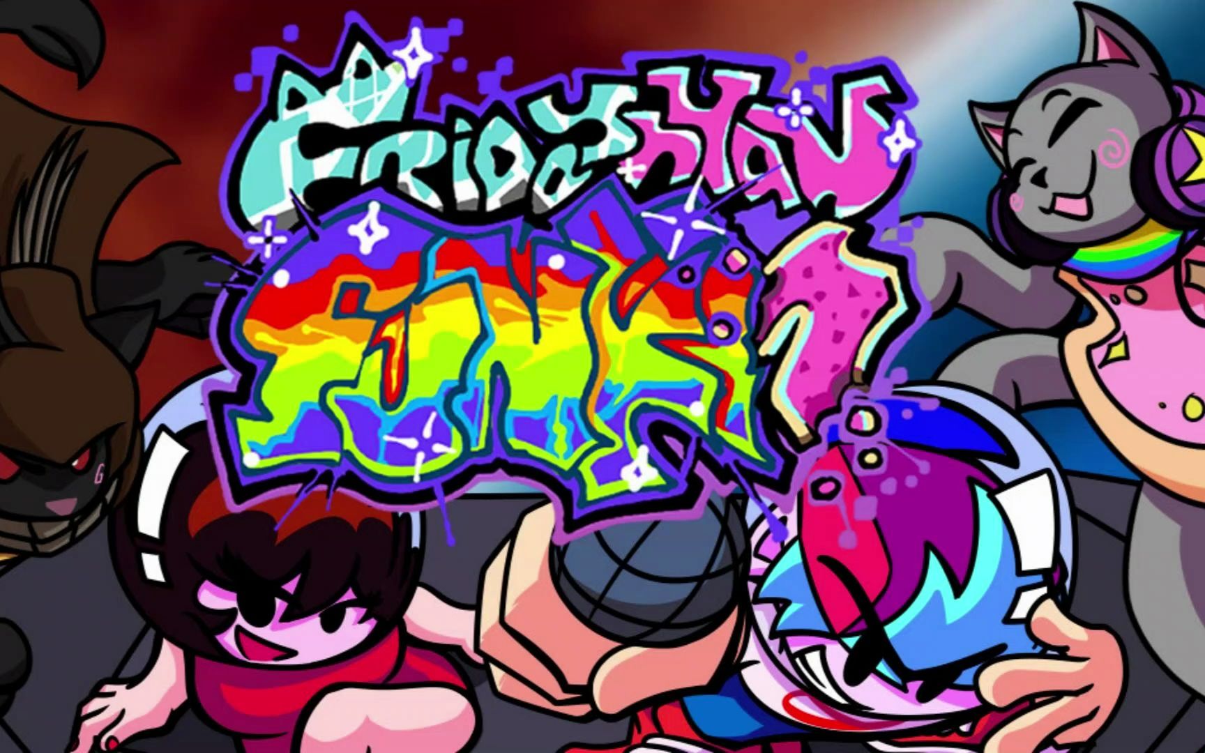 fnf优质模组 nyan cat! 彩虹猫更新