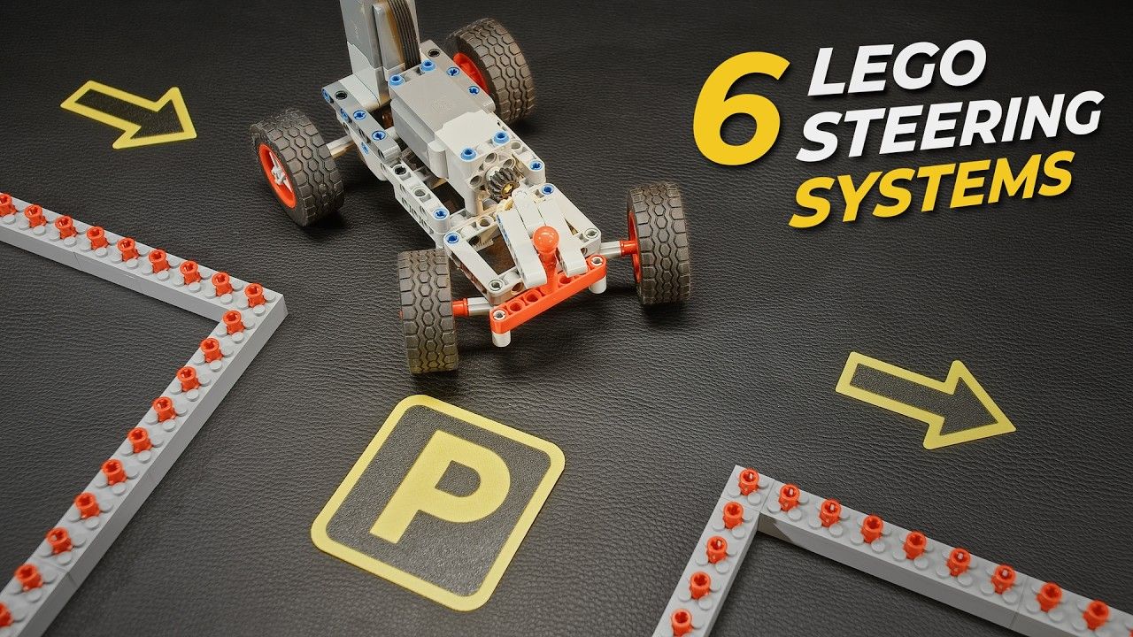 六种乐高转向 6 LEGO Steering Systems