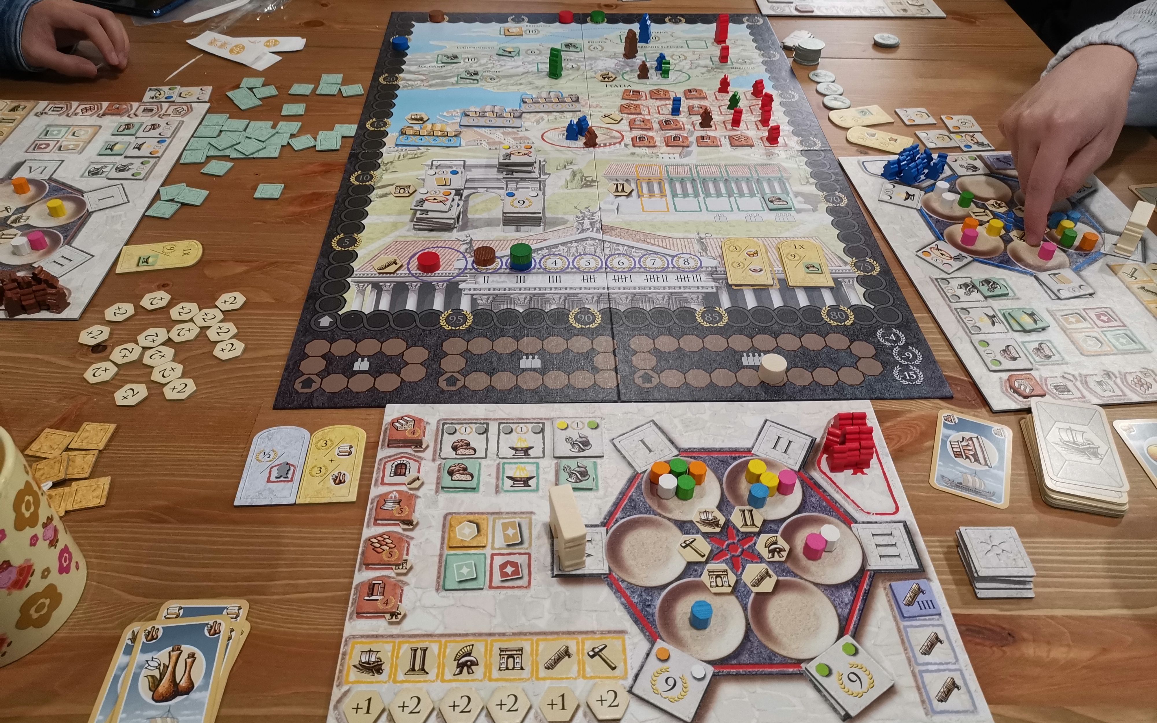 六土桌游实况图拉真trajan奇奇妙妙的播棋