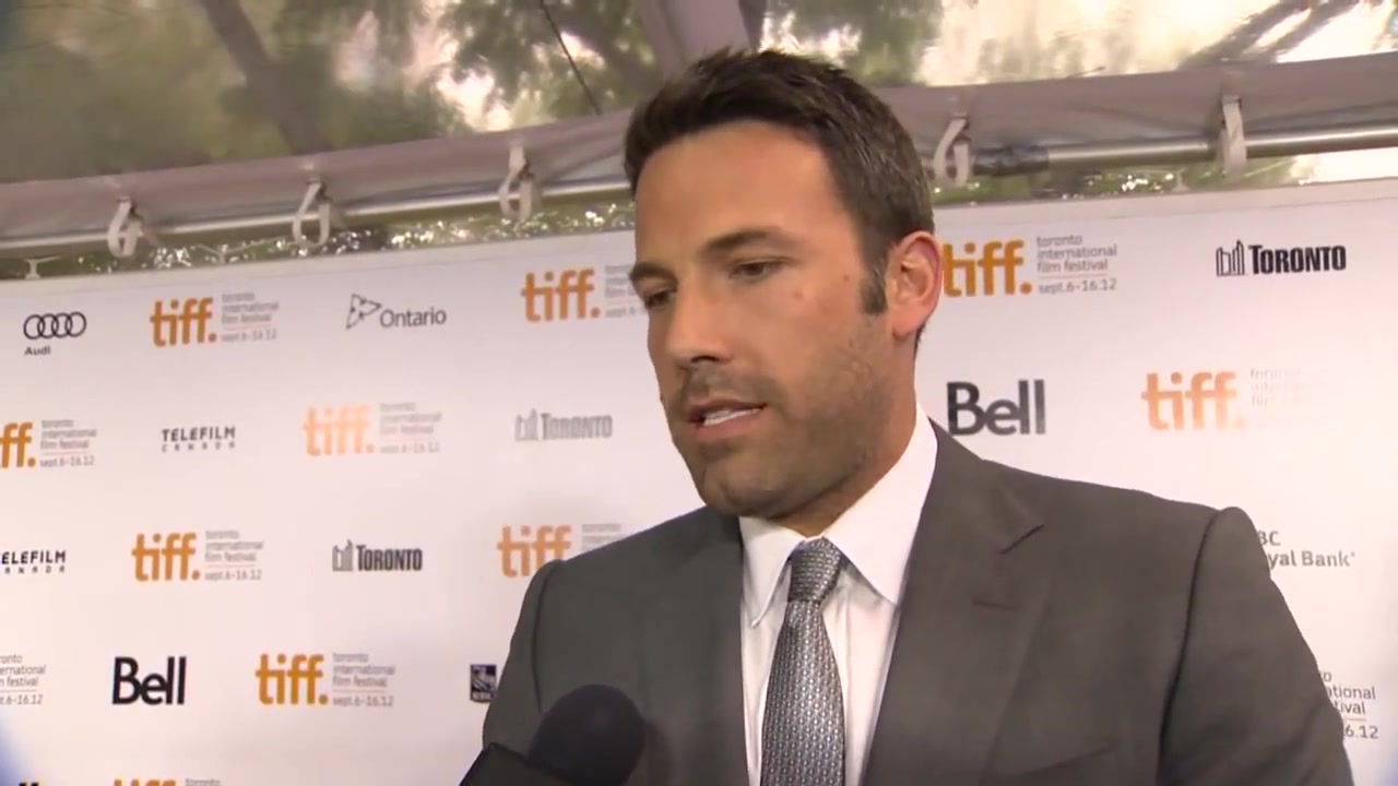 [图]Ben Affleck ARGO 多伦多电影节谈论中国市场