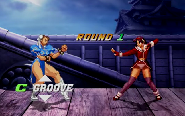 [图]Mugen StreetFighter vs KOF  Chun-Li(春麗) vs Hot Athena(Hot 麻宮アテナ)