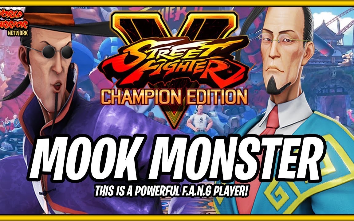 街霸5 一个很强的方玩家!(mook monster)