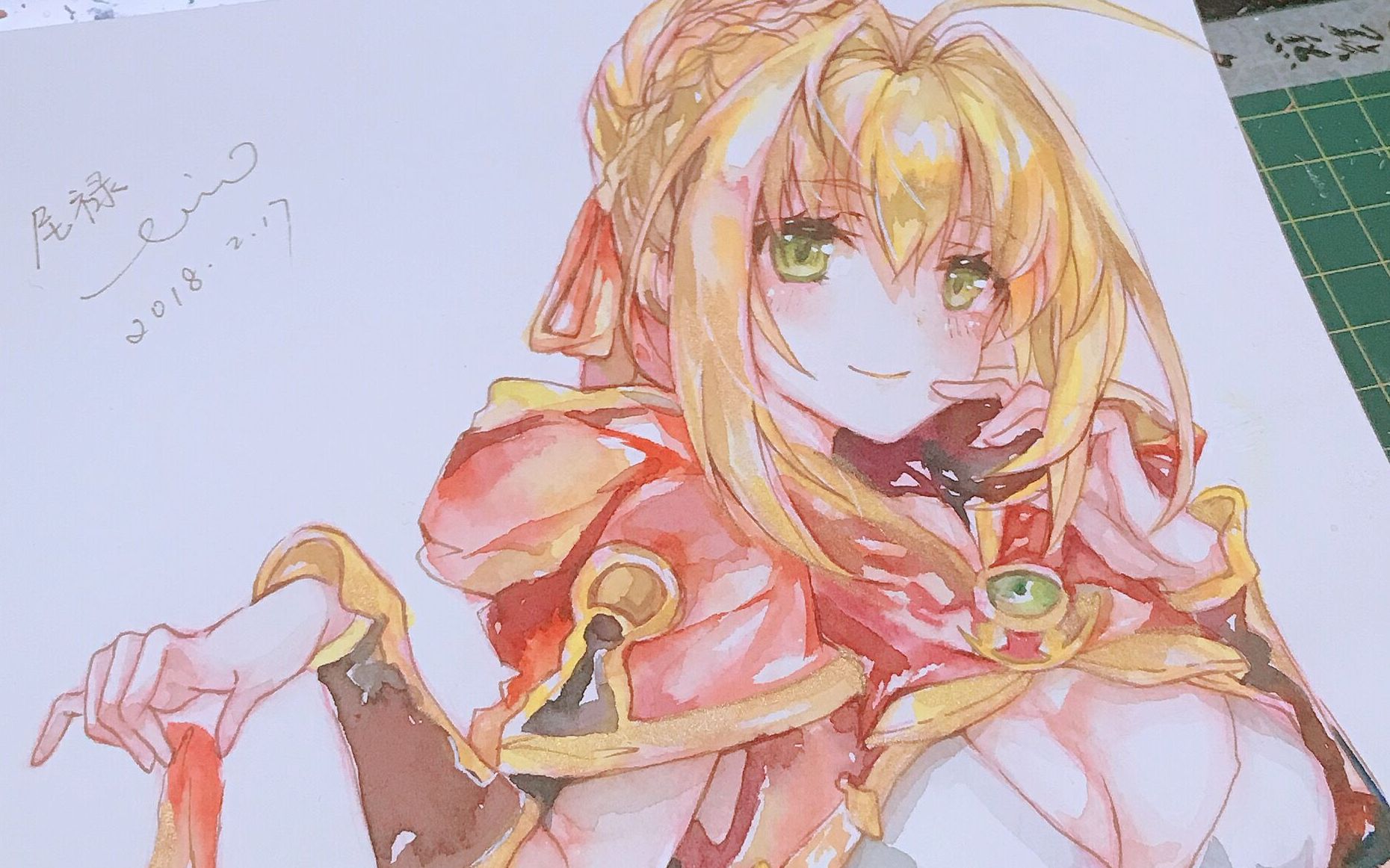 【水彩手绘】尼禄