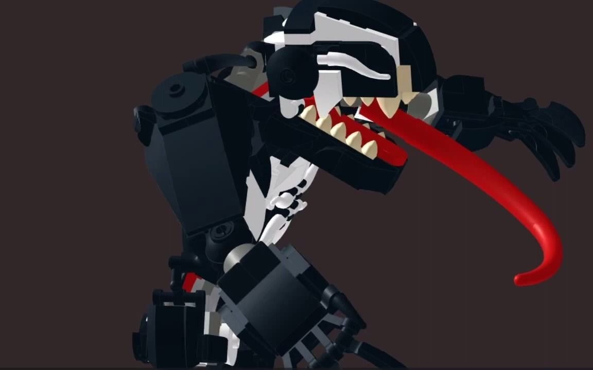 乐高moc作品 76151 75973套内 毒液_哔哩哔哩 (゜-゜)つロ 干杯~-bili