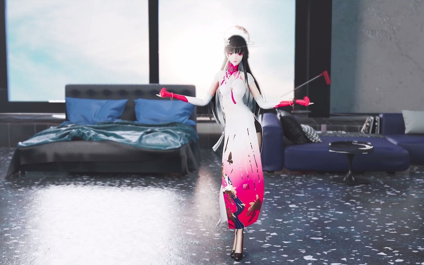 战双·帕弥什 曲 红绡春榭 高度还原_哔哩哔哩_bilibili