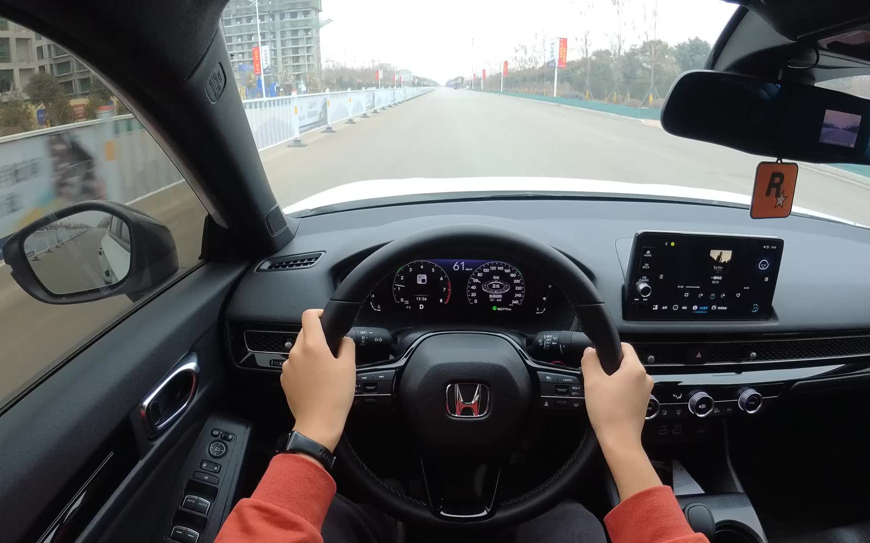pov云开车2022本田思域11代15t驾驶日常