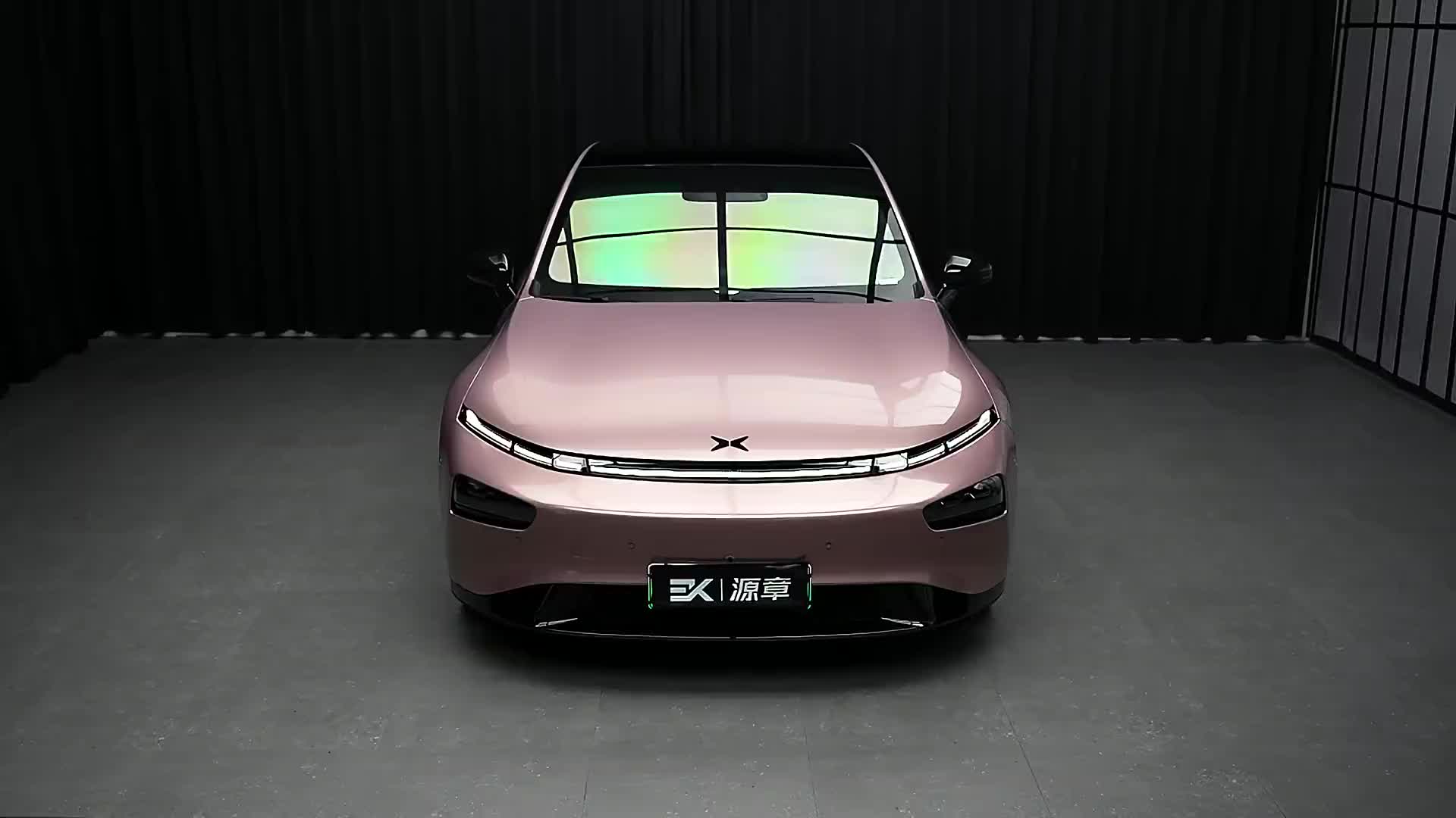 小鹏p7-ekfilm改色膜冰莓粉,你心动了吗?