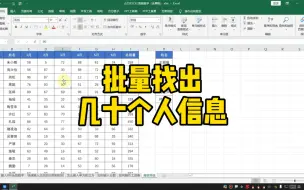 Download Video: 批量找出几十个人员信息～