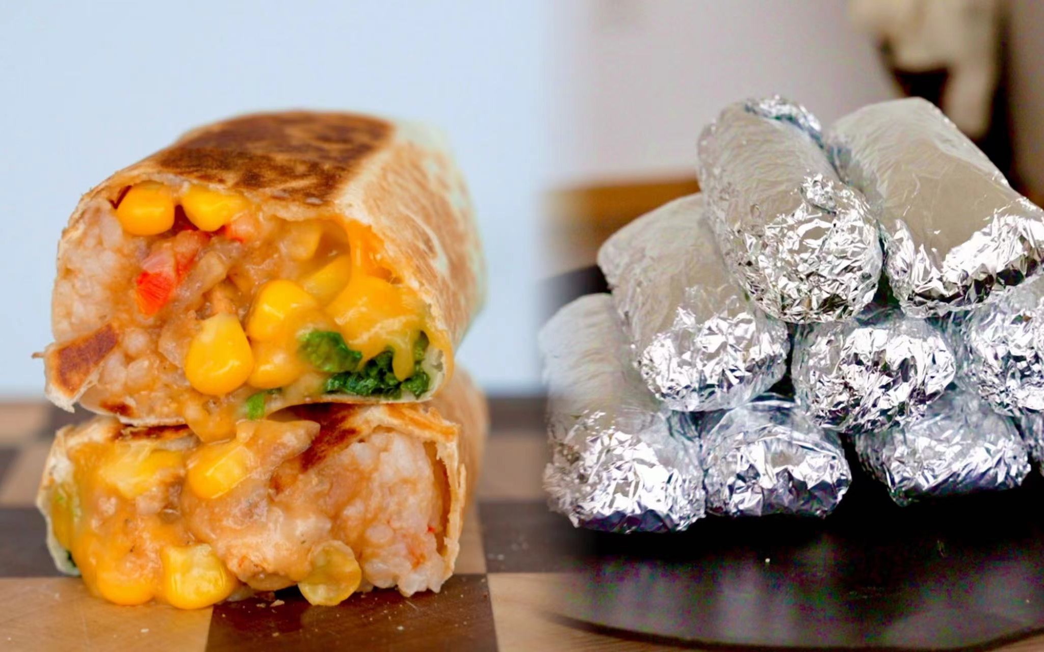 [图]超级适合作为备餐的chicken burrito！