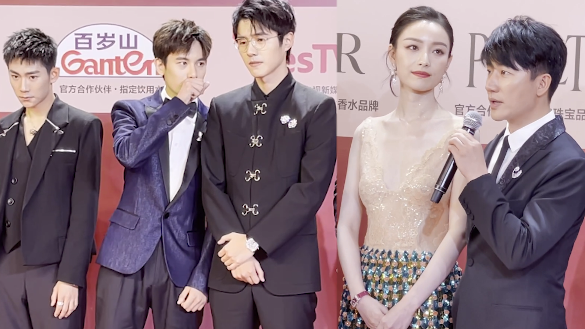 《1921》剧组亮相红毯,刘昊然胡先煦红毯耳语,倪妮黄轩帅气养眼