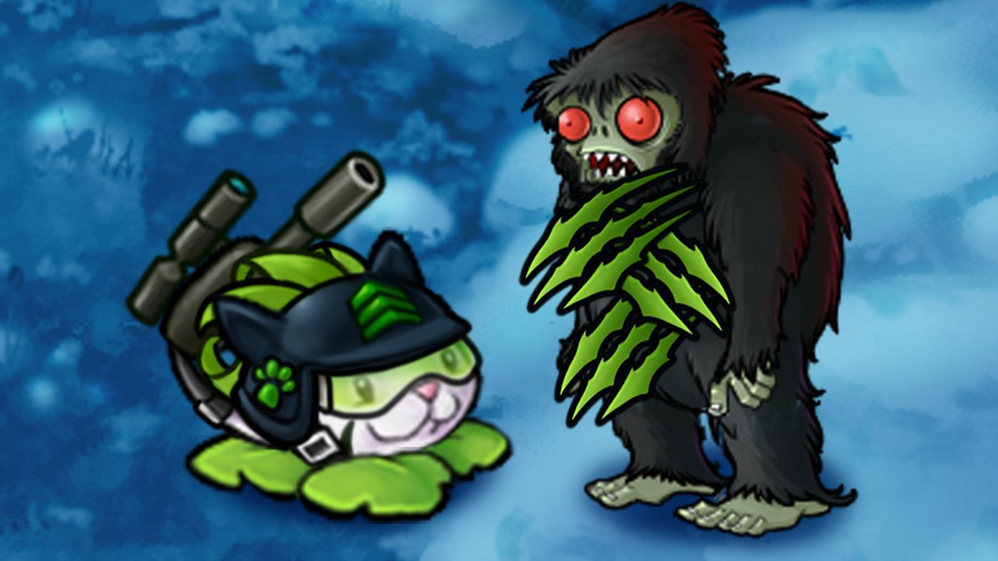 融合植物599：狙击猫尾草！