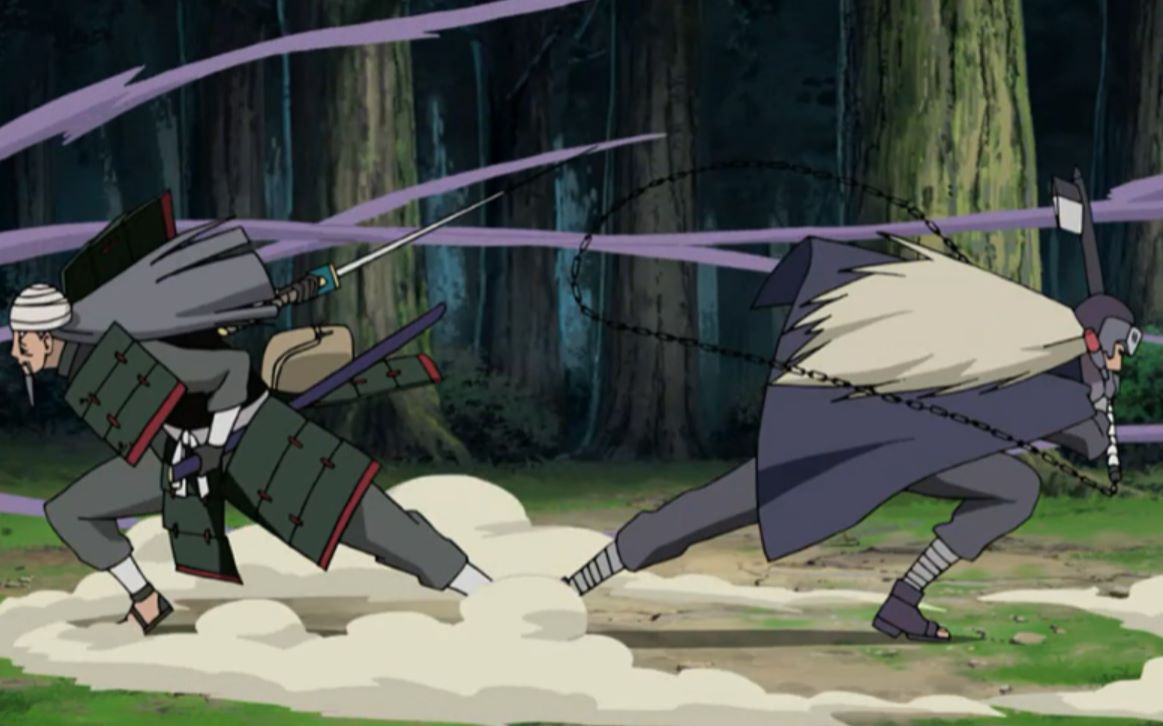 【火影忍者疾风传】忍界大战之初章 p481-p522 三船 vs 半藏_哔哩哔哩