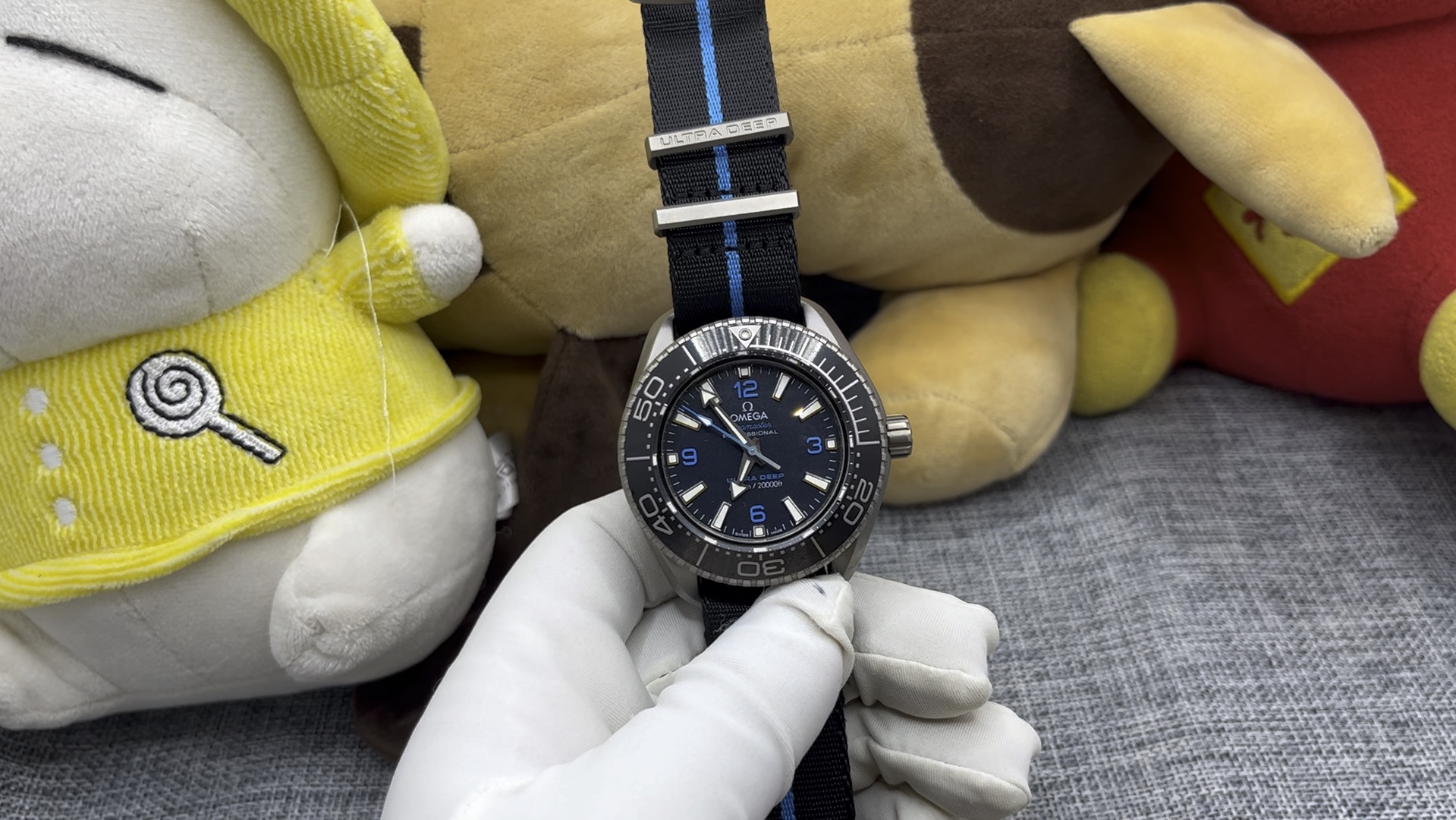 欧米茄海马6000深潜海王潜水表