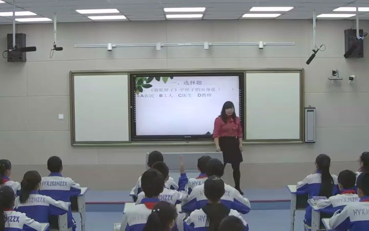 【有完整视频】部编河北大学初中语文九年级下册阅读指导课《骆驼祥子》优质课教学视频+PPT课件,青海省(0000002355952)哔哩哔哩bilibili