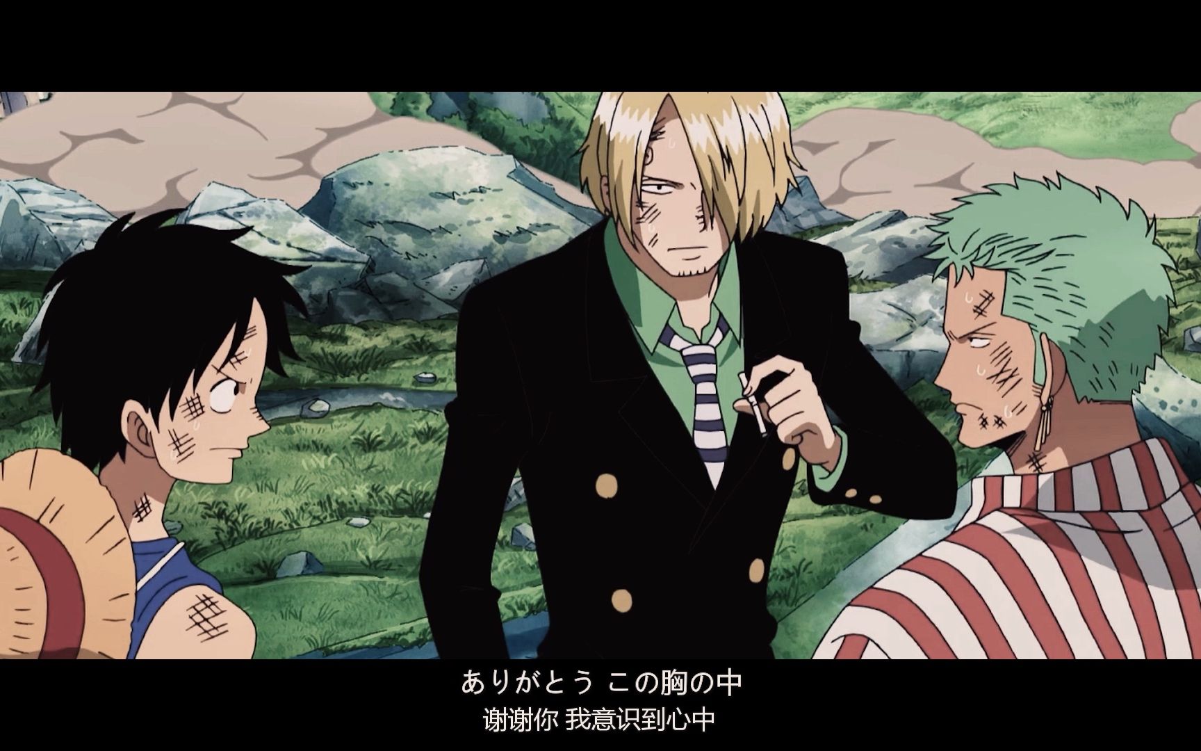 「索香」两年后香波地群岛见 你有没有变强?料理的手艺没有退步吧!