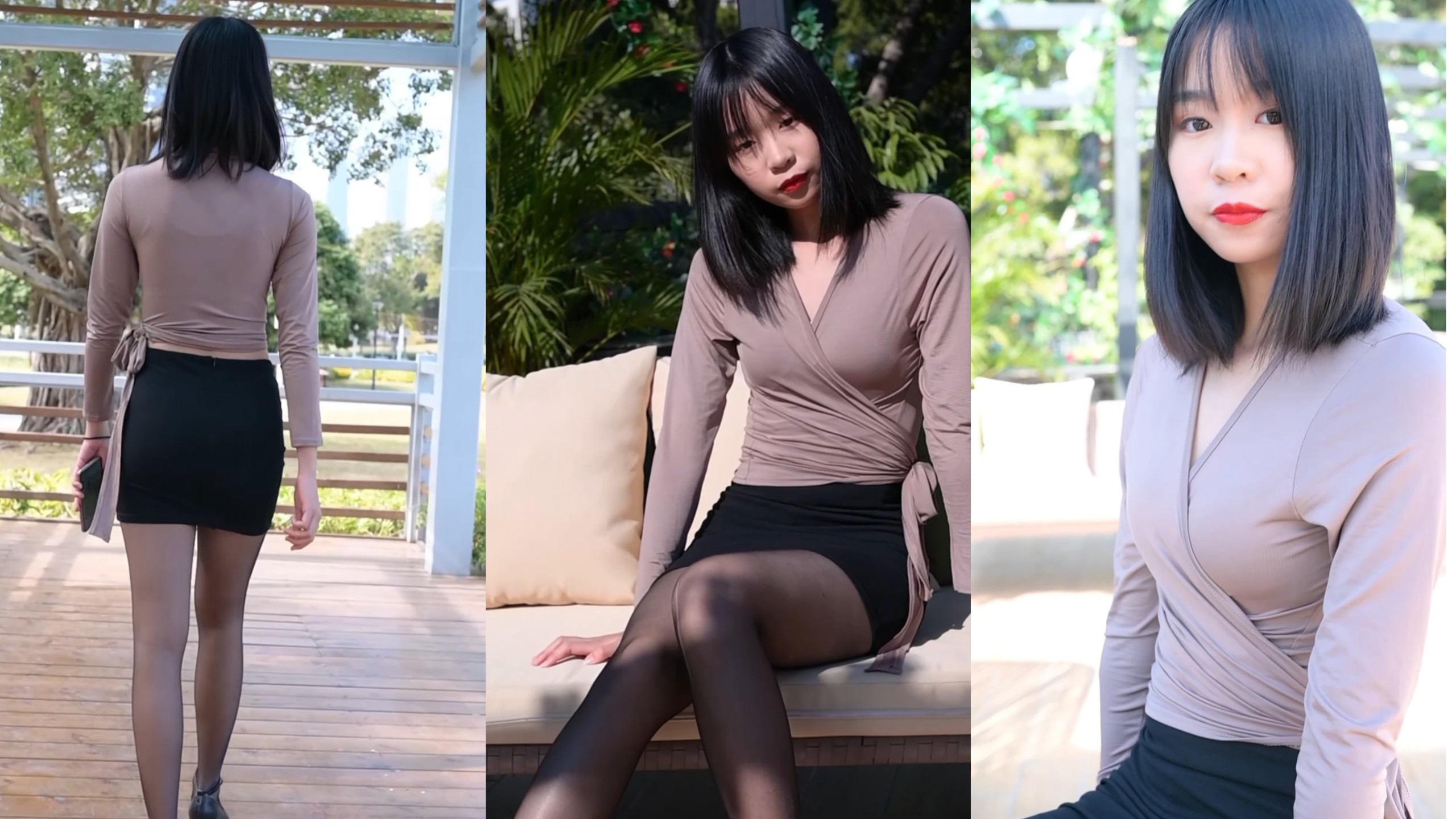 黑丝与包臀裙的正确打开方式？今日份OOTD请查收✨（下）