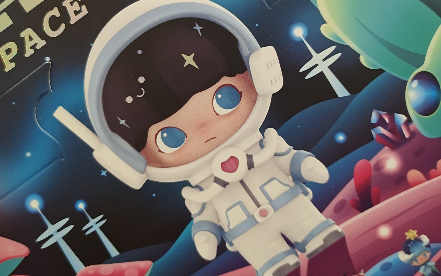 泡泡玛特dimoo太空旅行盲盒 对焦展示
