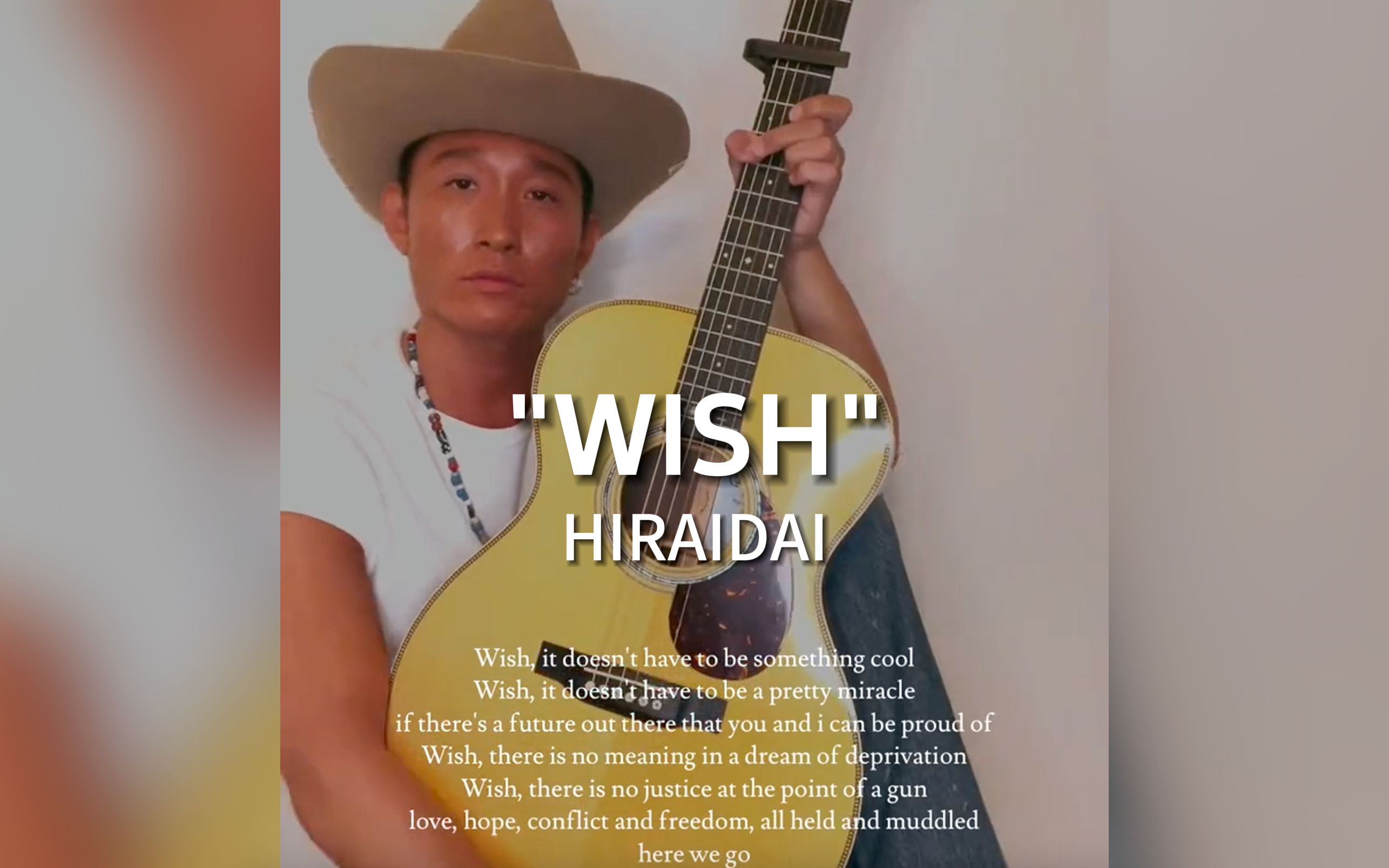 【平井大】「wish」弹唱版
