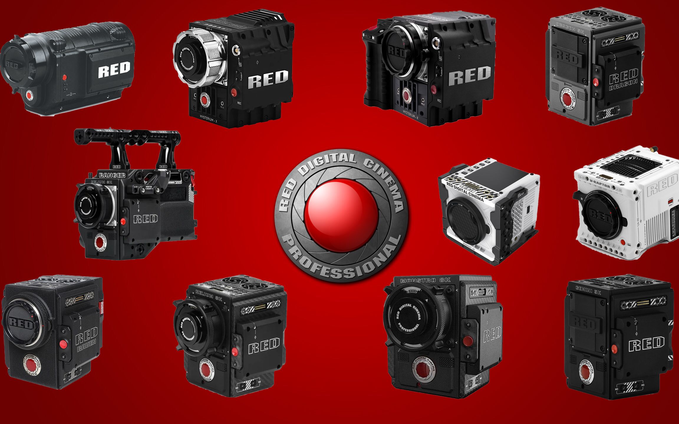 red摄影机产品线以及所有机型cmos的介绍