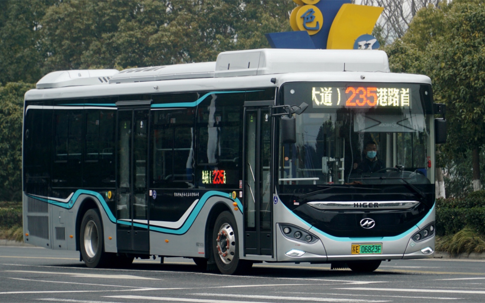 cf常熟城乡公交海格klq6106gahevc6z运行实录含快速路行驶段