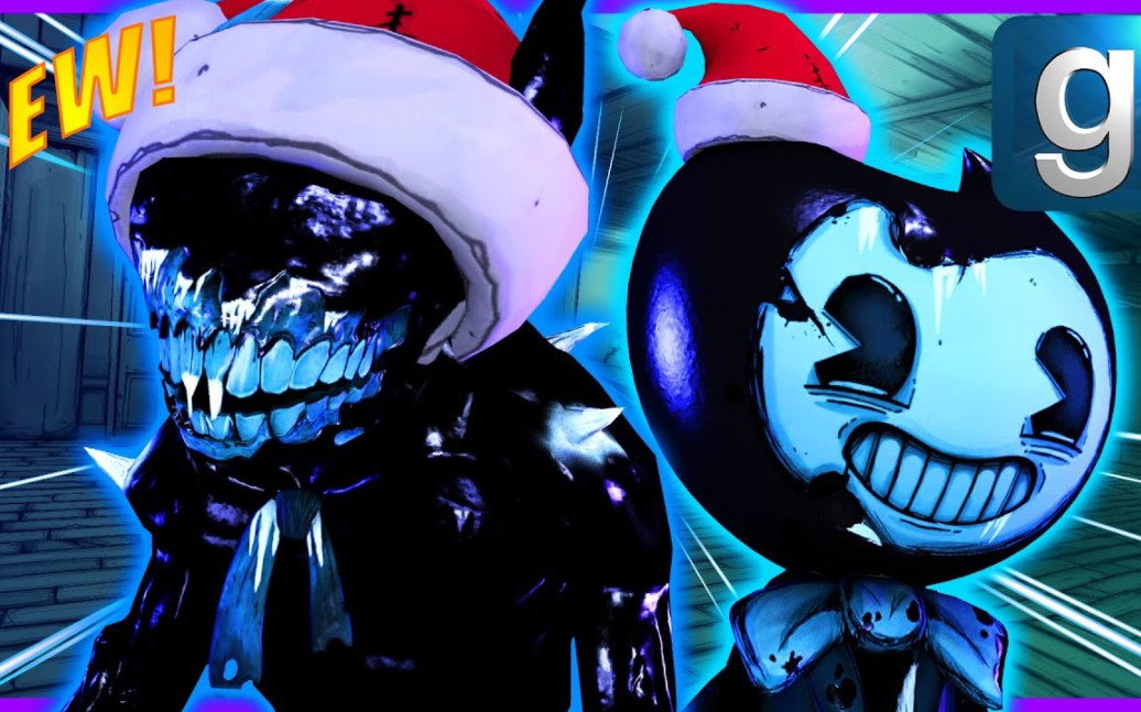 gmod batim | 全新圣诞节班迪,圣诞墨水恶魔和更多玩家模型!